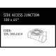 Marley Solvent Joint Side Access Junction 100 x 45° - 105.100.45LH